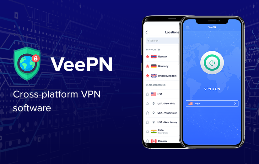 VeePN | Cross-platform VPN software screenshot 1